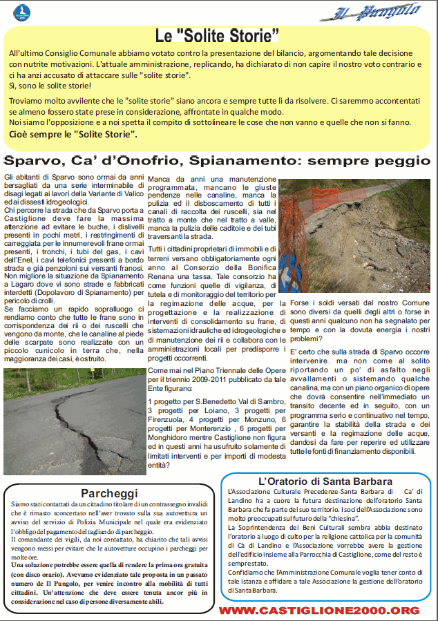 Pagina tre