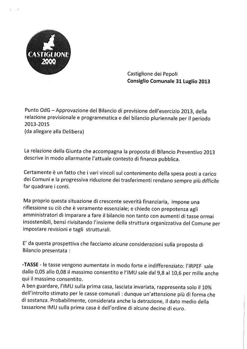 Parere Bilancio 1
