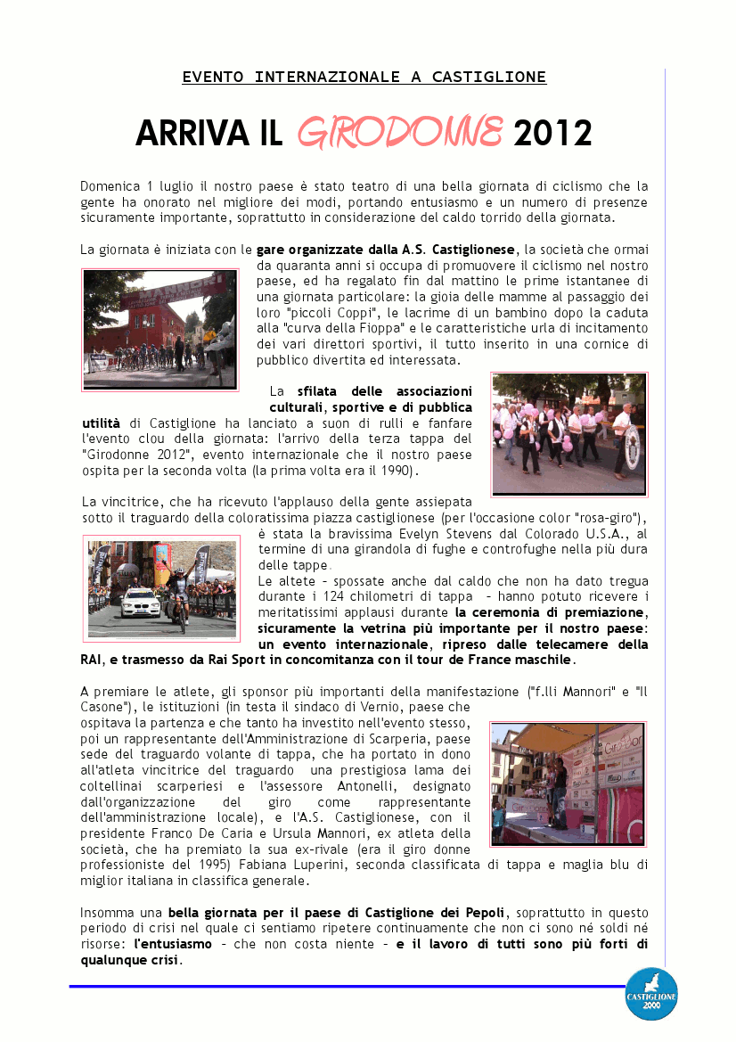 Giro Donne - 1