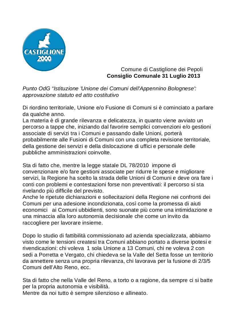 Parere Unione 1